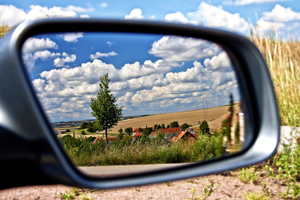 Nordpfälzer Landschaft im Spiegel