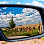 Nordpfälzer Landschaft im Spiegel