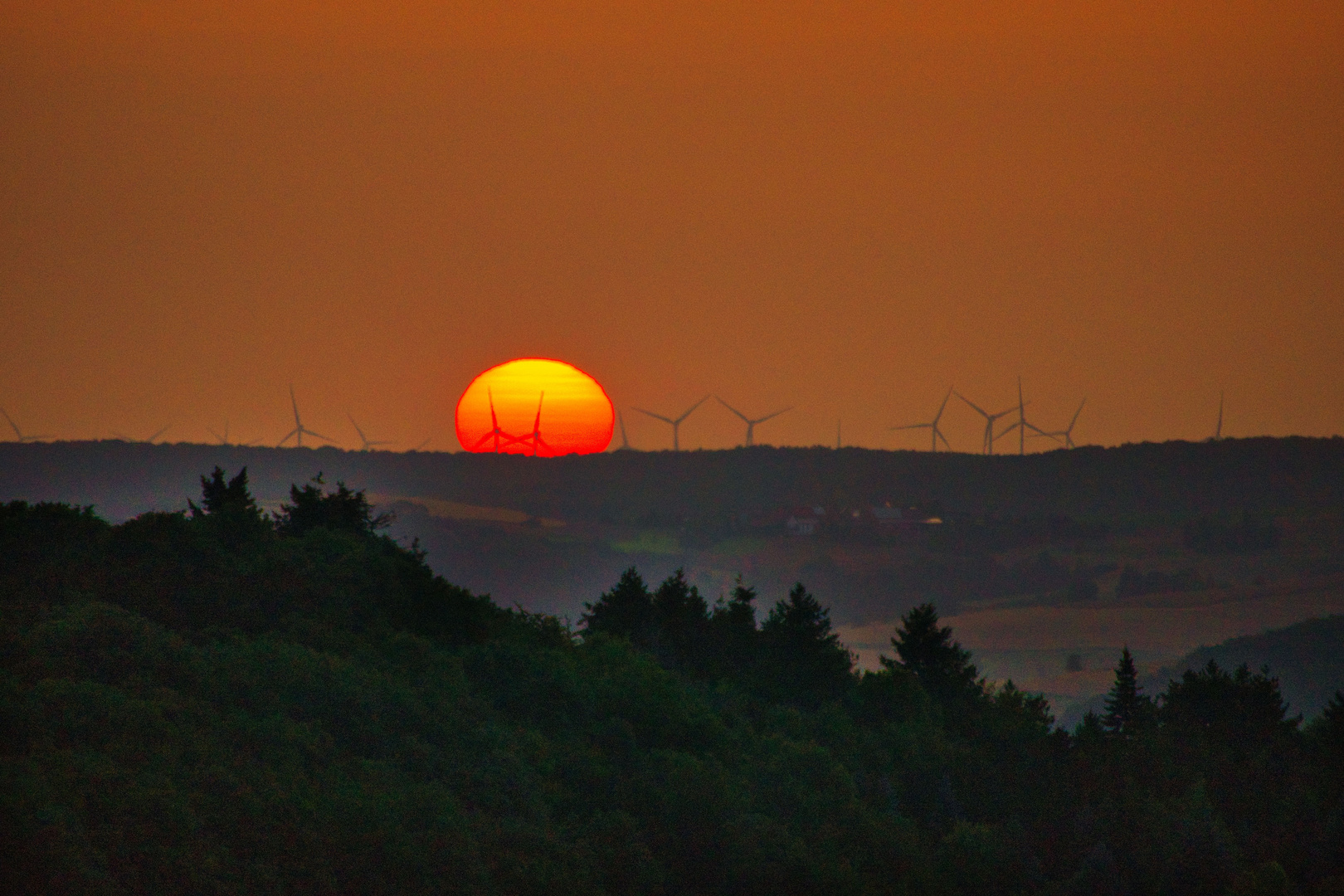 Nordpfälzer Sonnenaufgang