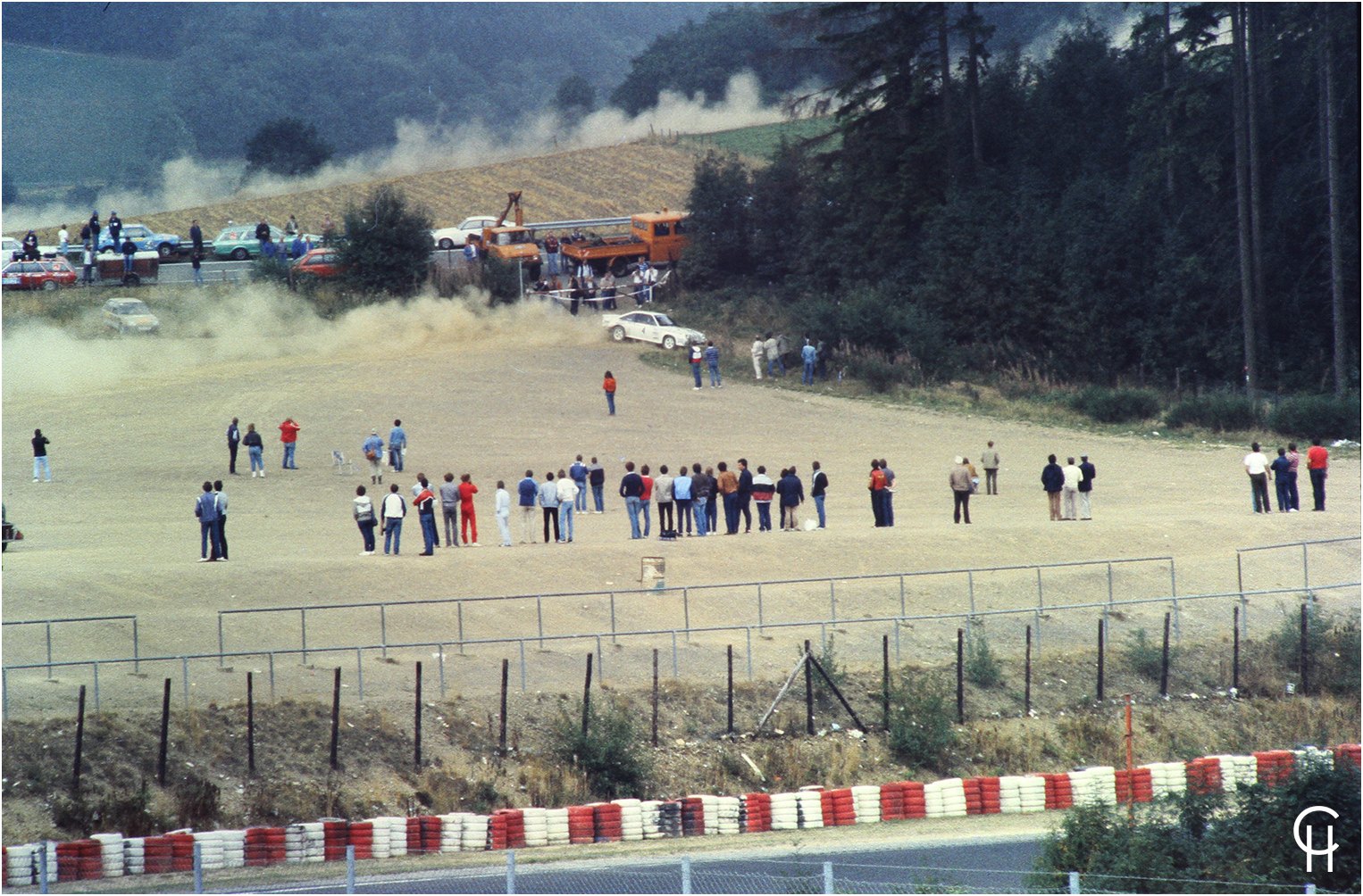 Nordschleife Brünnchen Parkplatz 1983 Deutschland Rallye