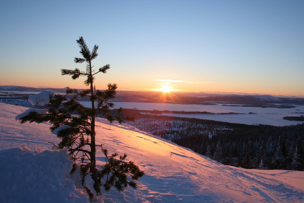 Nordschweden, Arjeplog -10°C