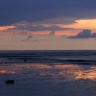 Nordsee Abendstimmung am Watt