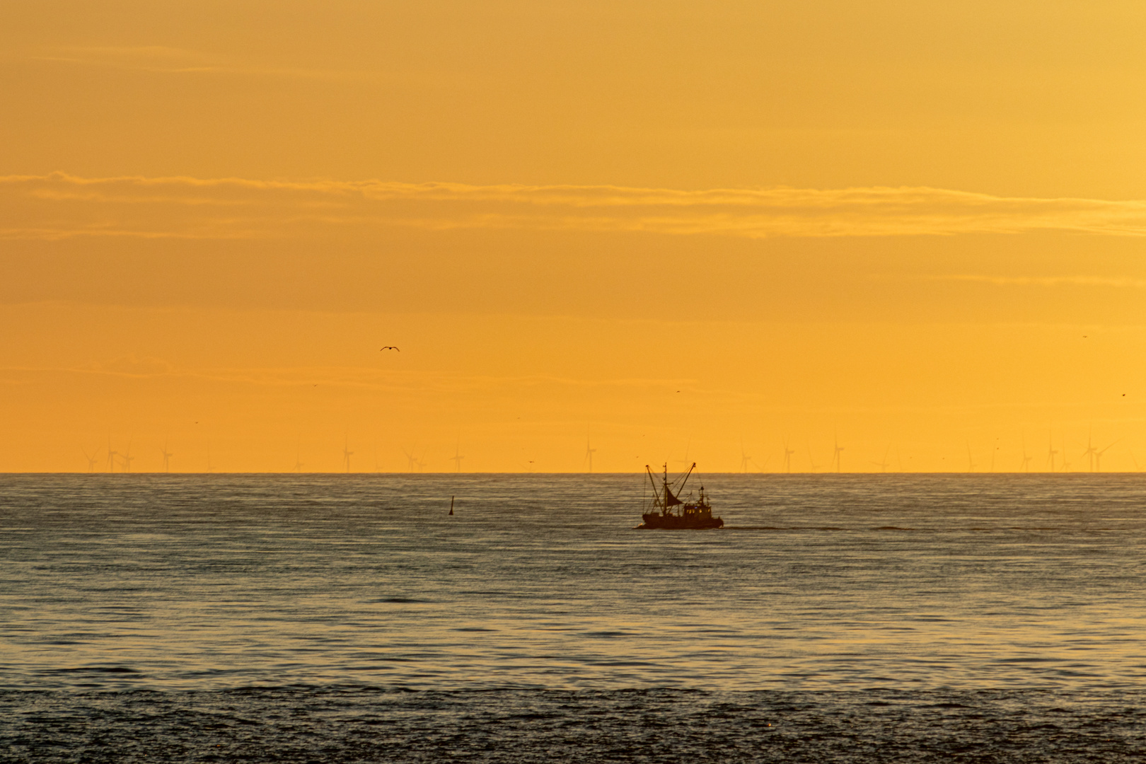 Nordsee am Abend