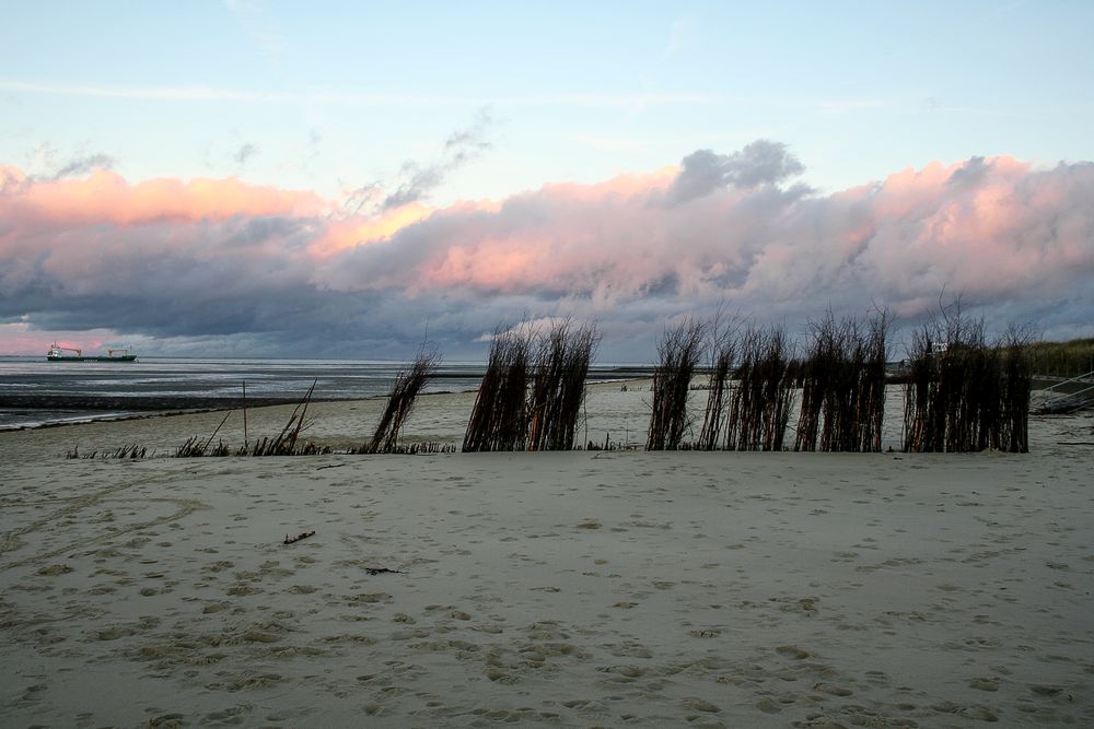 Nordsee am Abend.