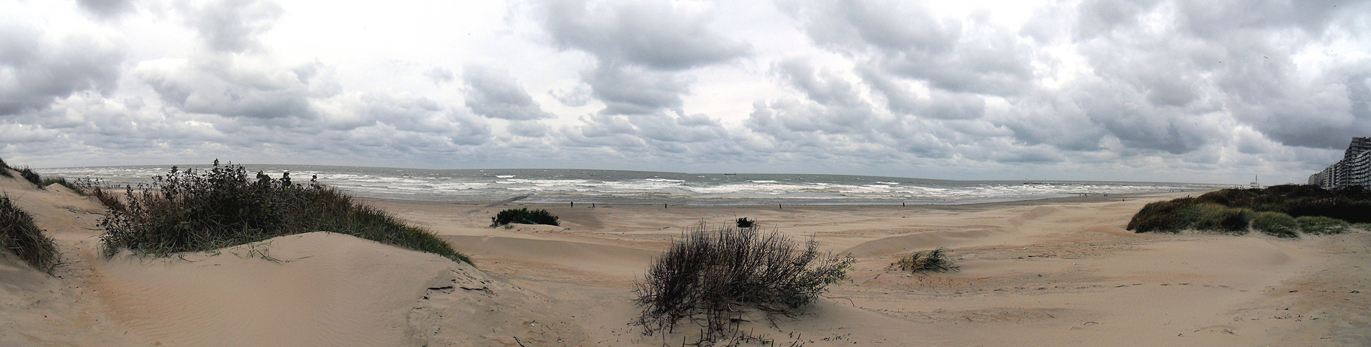 Nordsee bei Nieuwpoort - Belgien