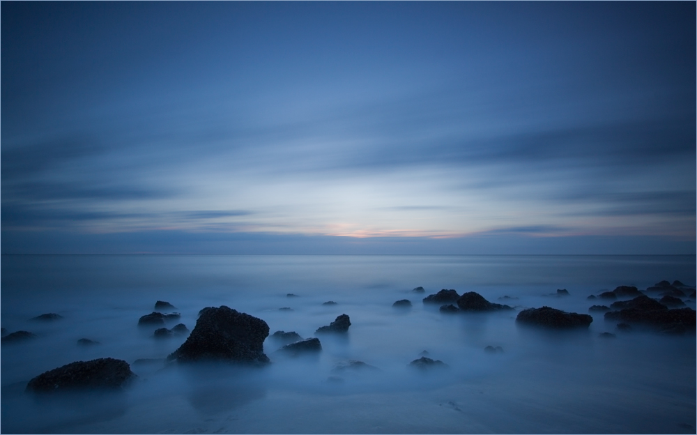 Nordsee Blau in Blau