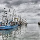 Nordsee Blau und Grau