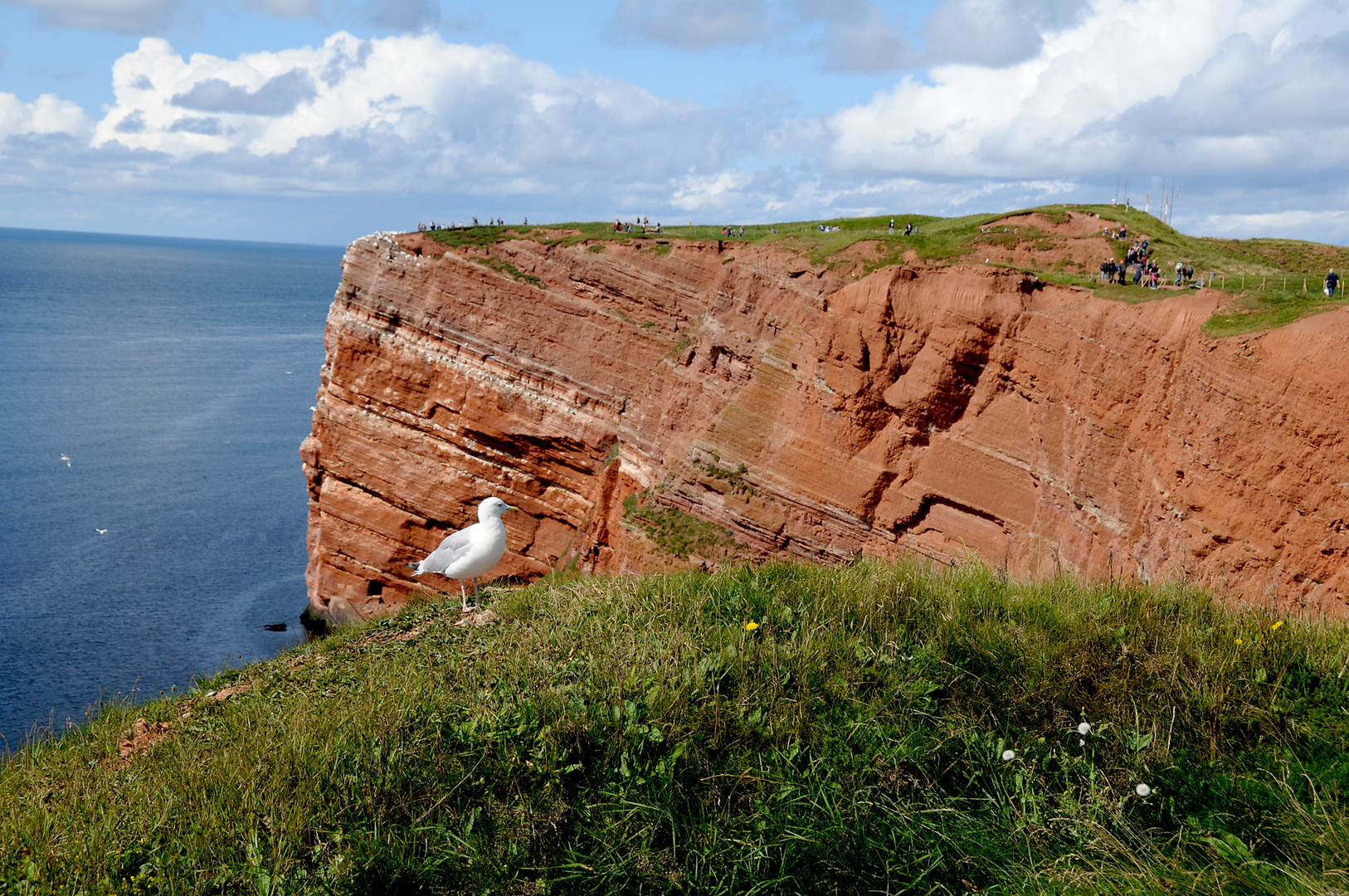 Nordsee,, Blick vom Insel Helgoland