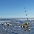 Nordsee-Dorum-im-Winter