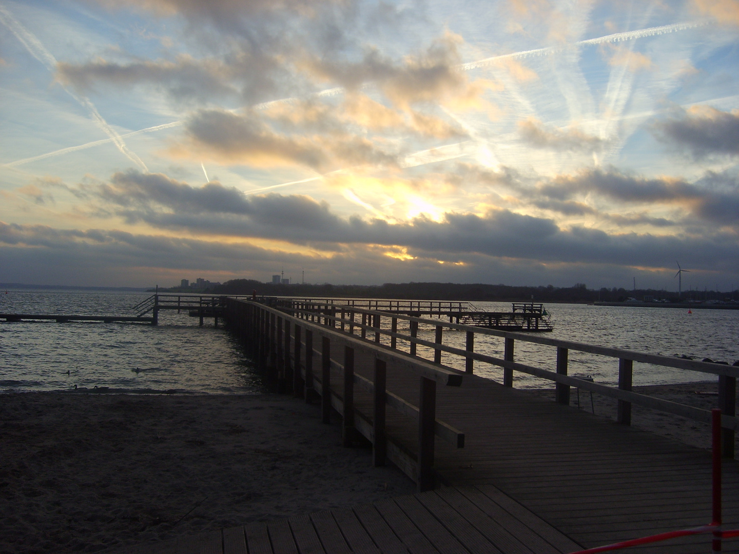 Nordsee Himmeln - crazy Wolken