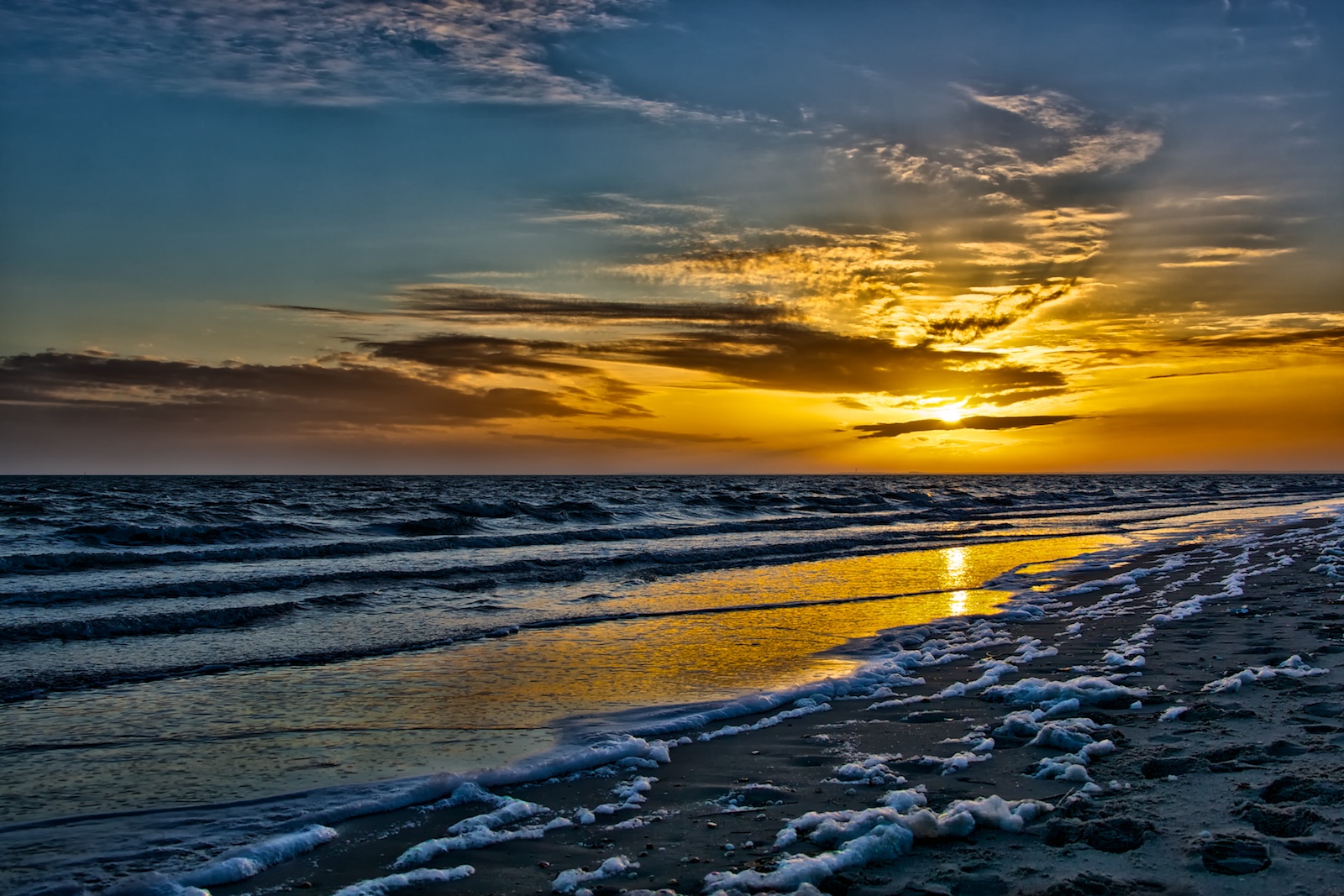 Nordsee im Februar 2015 Foto &amp; Bild | sunset, world, sonnenuntergang ...