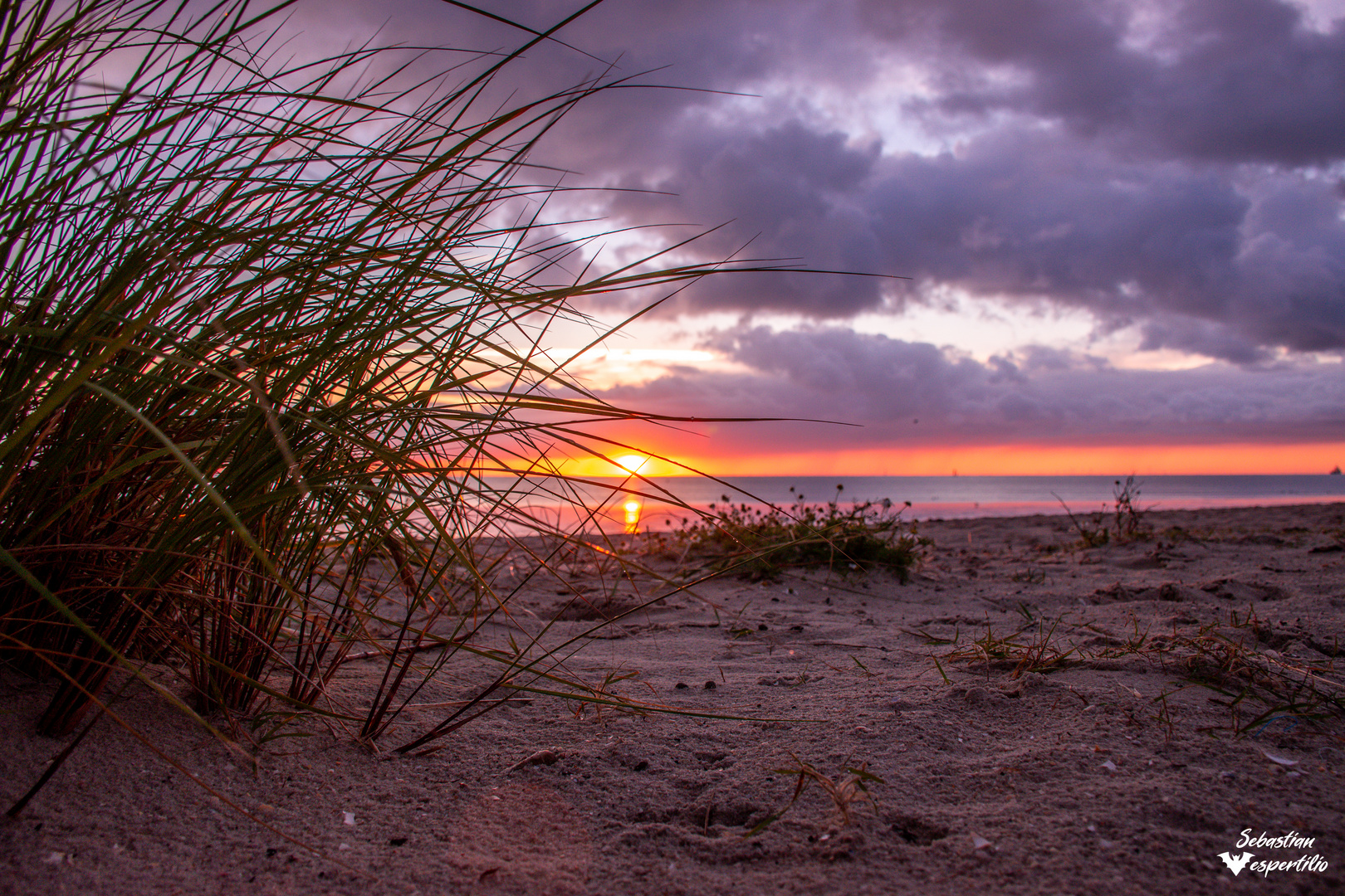 Nordsee im Sonnenaufgang