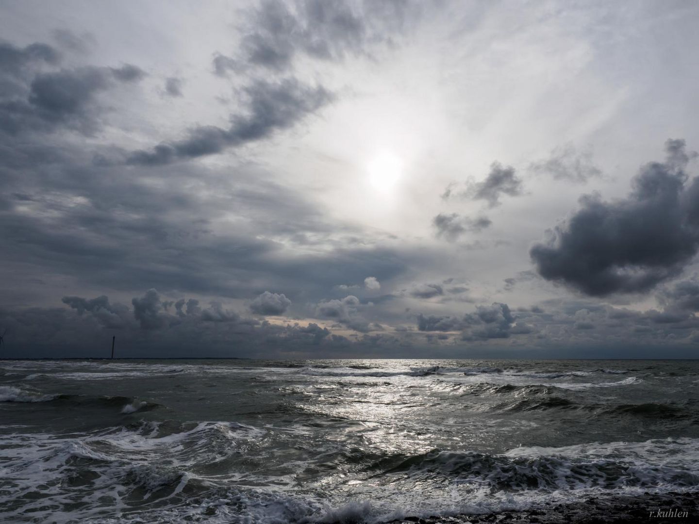 nordsee im sturm