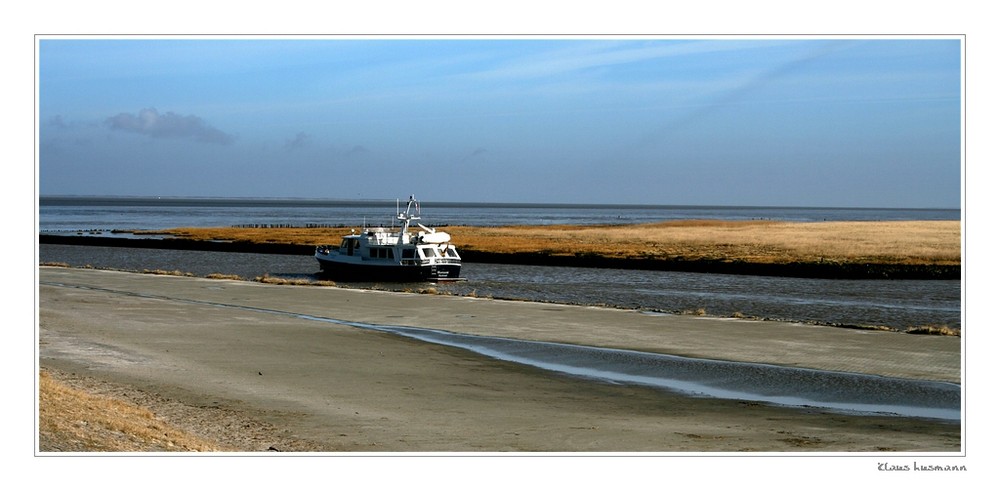 Nordsee im Winter . . .