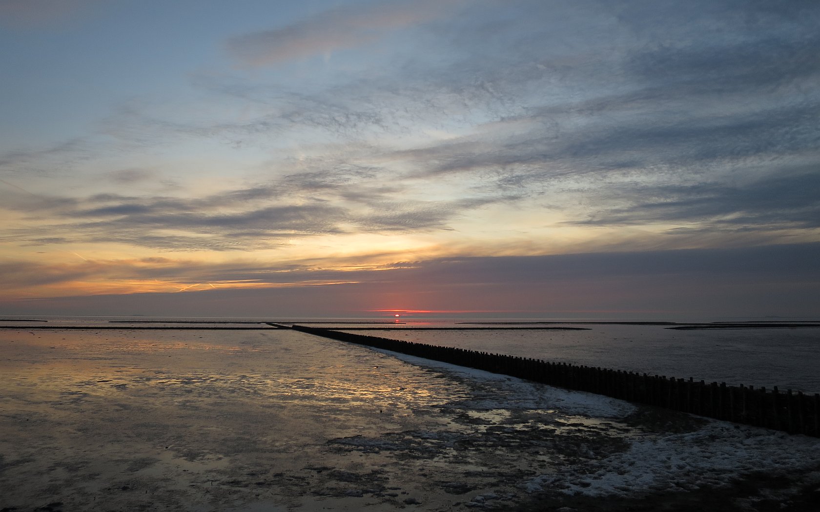 Nordsee im Winter