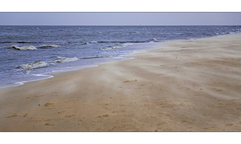 Nordsee im Winter III - Wind fühlen