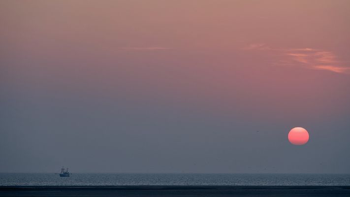 Nordsee Impression - Am Abend