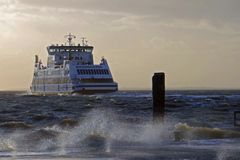 Nordsee in Dagebüllmole, 30.12.2012