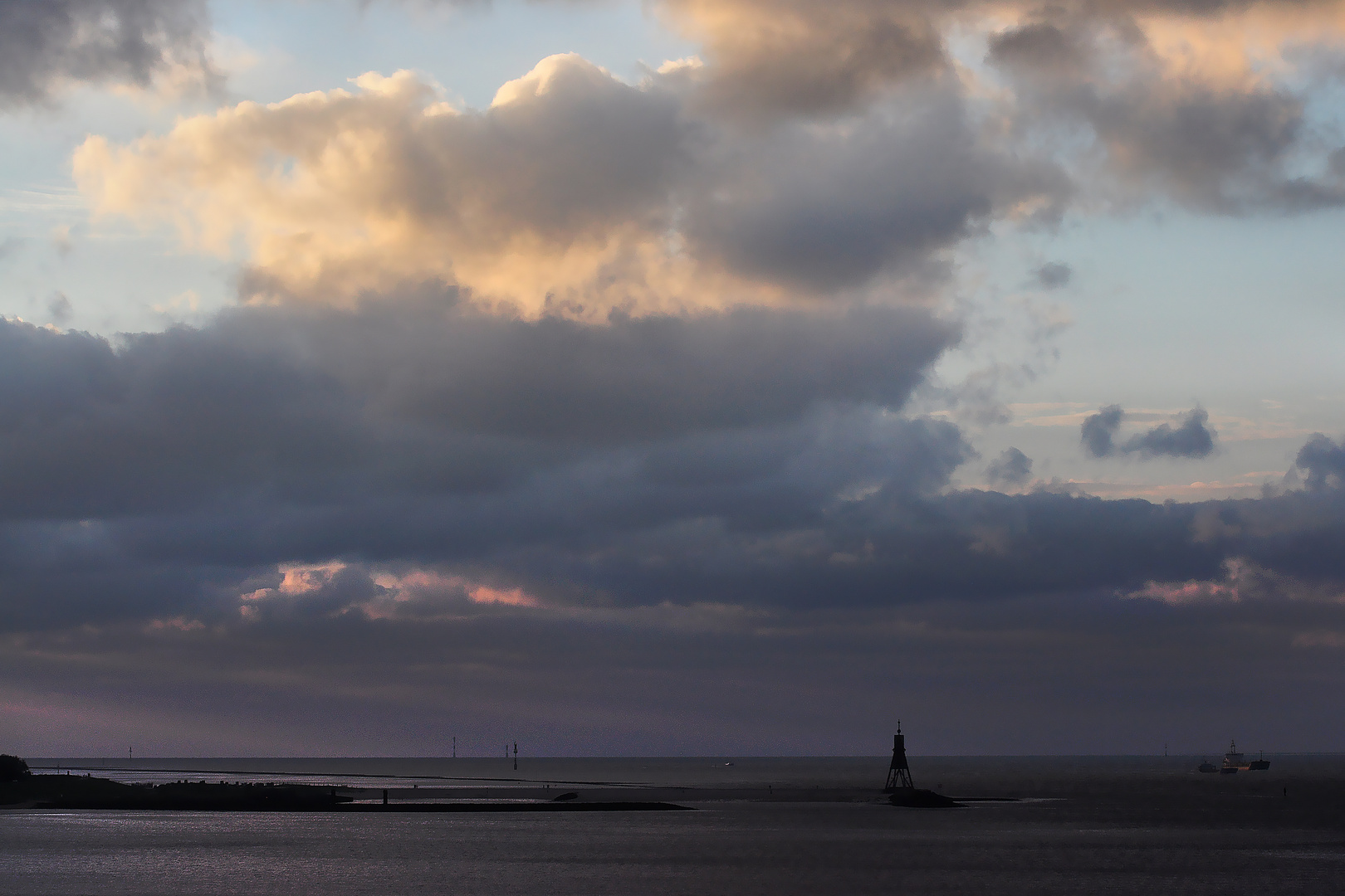 NORDSEE: Kugelbake in Cuxhaven