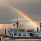 "Nordsee mit Regenbogen"...