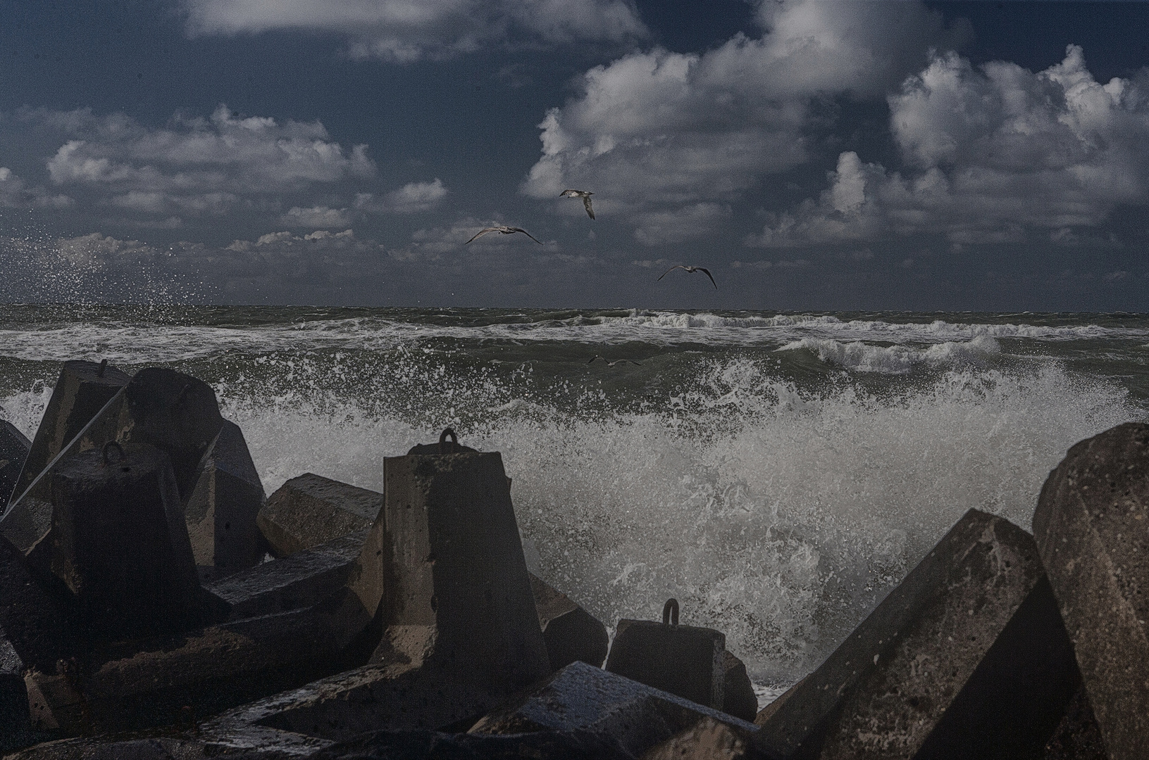 Nordsee nördlich Hvide Sande Dänemark