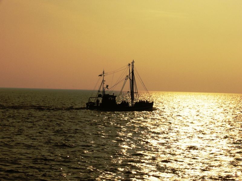 Nordsee... Richtung Wangerooge