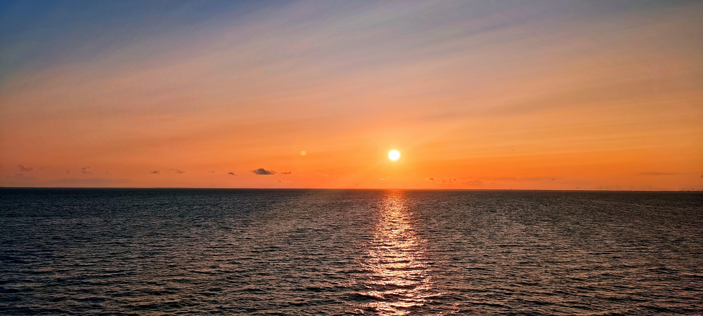 Nordsee Sonnenuntergang 