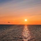 Nordsee Sonnenuntergang 