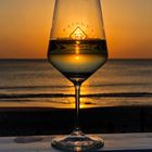 Nordsee, Sonnenuntergang und einen guten Wein - Dienstag ist Spiegeltag