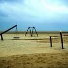 Nordsee-Strand im Frühjahr