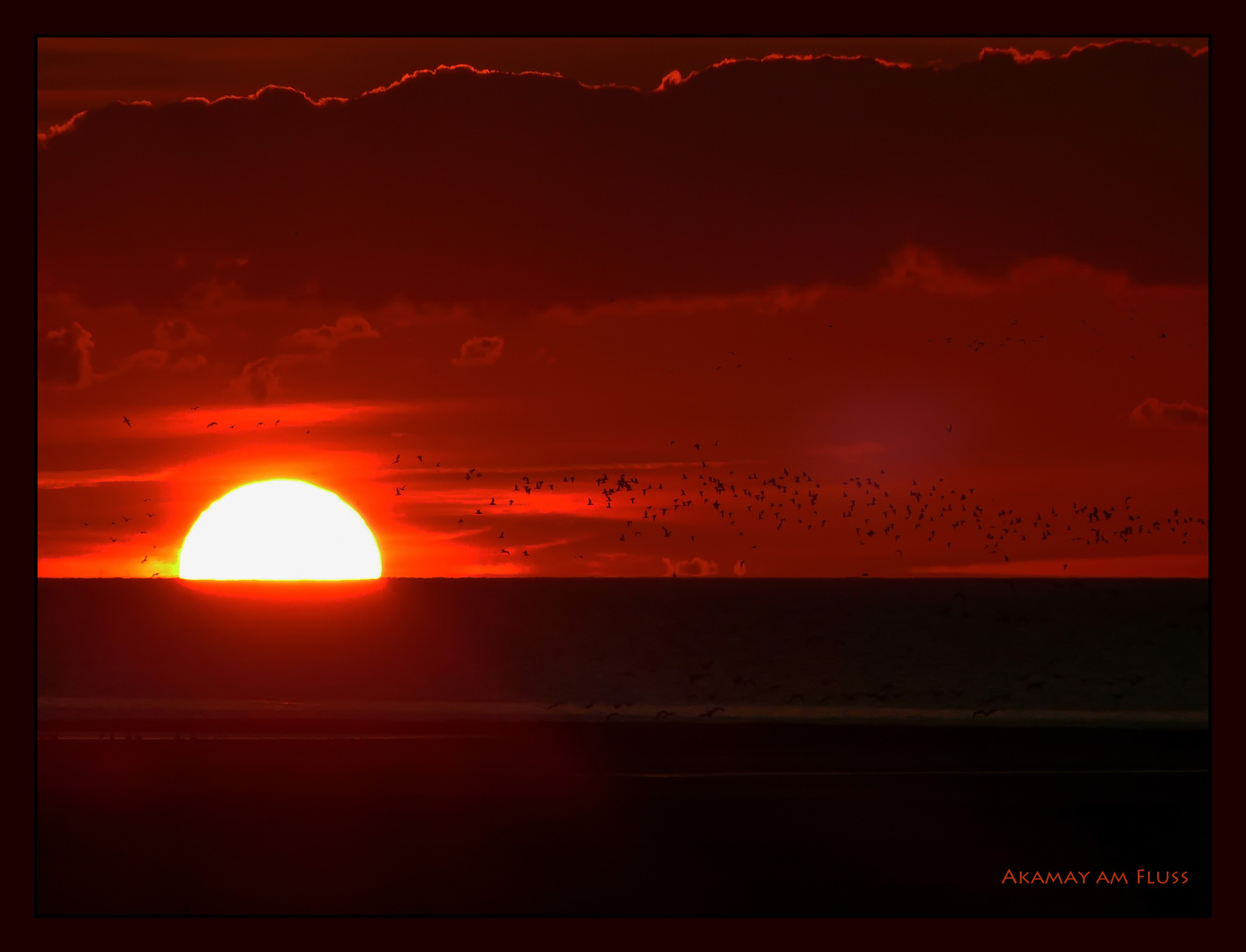 Nordsee sundown