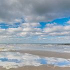 Nordsee und Wolken