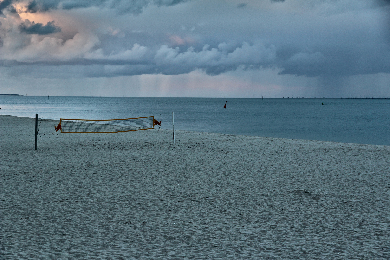 Nordsee-Volleyball