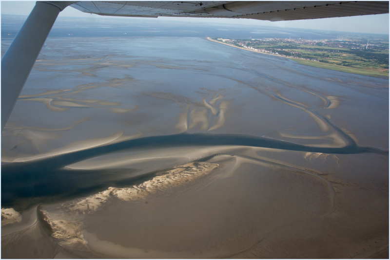 Nordsee von oben 1