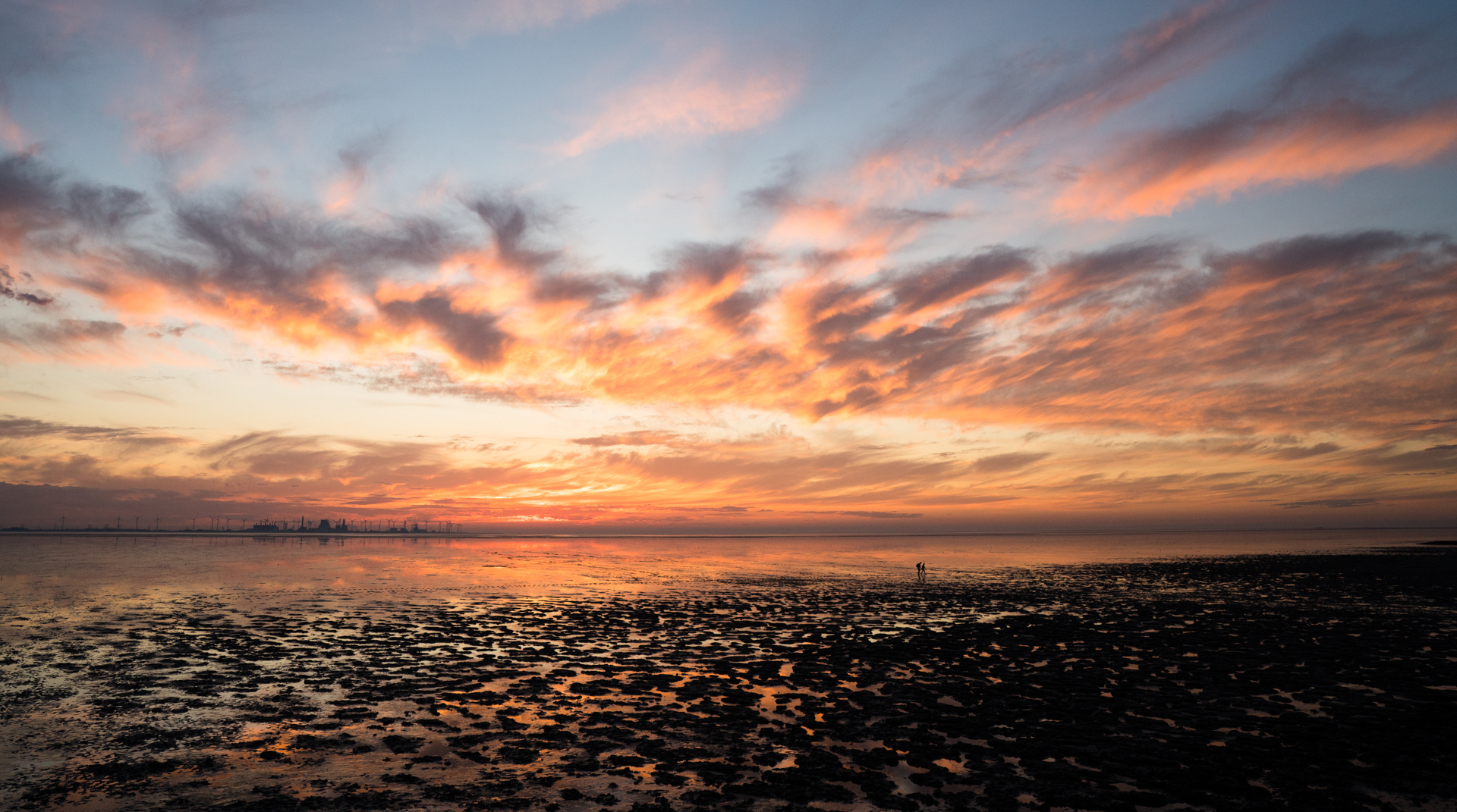 Nordsee Watt und Sonne