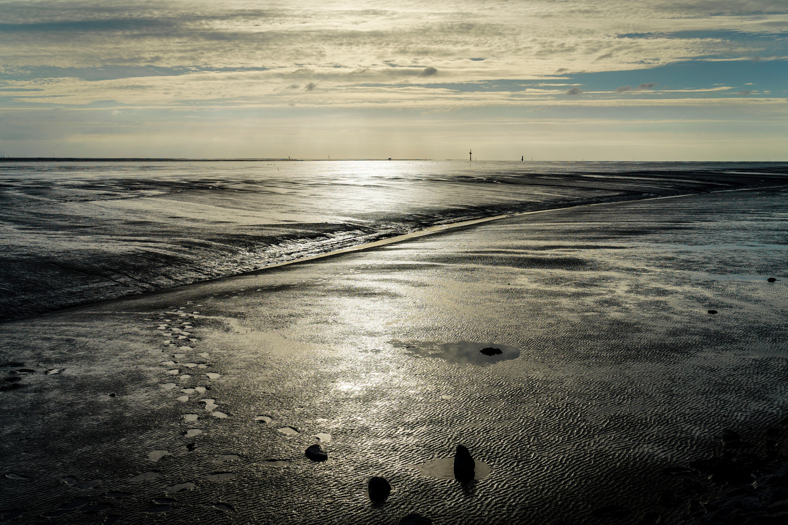 Nordsee-Wesermündung