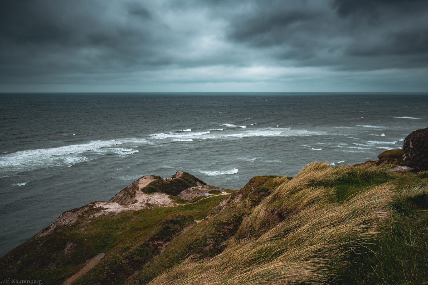 Nordseeblick vom Vogelfelsen