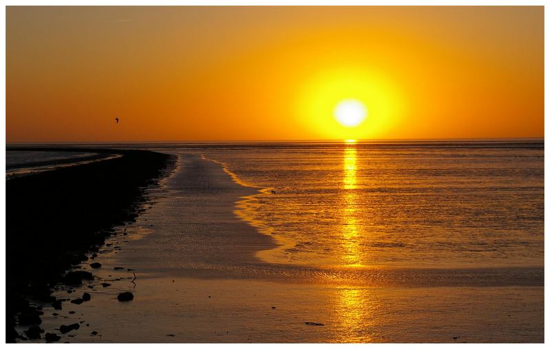 Nordseeküste am Abend......