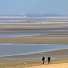 Nordseestrand bei Ebbe (Ouddorp, April 2014)