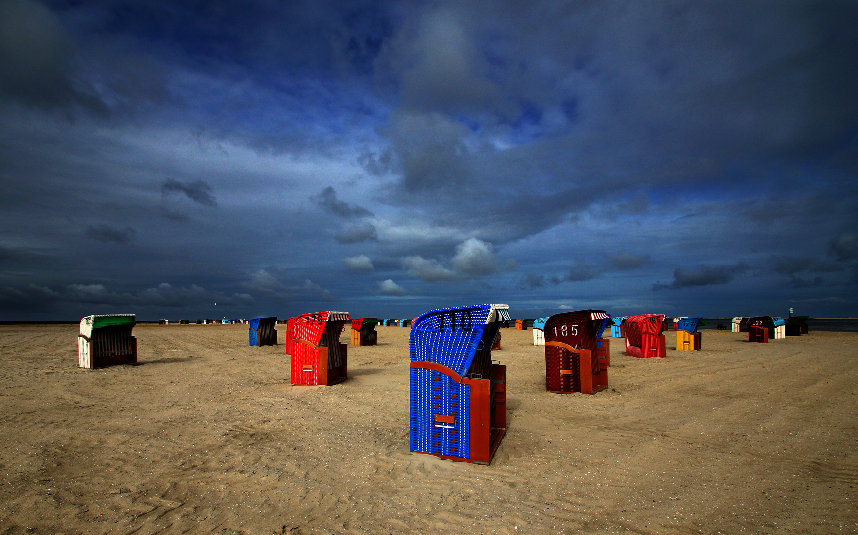 Nordseestrand im März