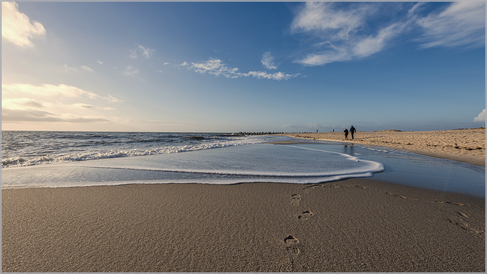 Nordseestrand im November 2022