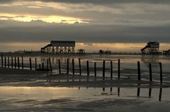 Nordseestrand im Winter