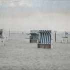 Nordseestrandkorb Vintage