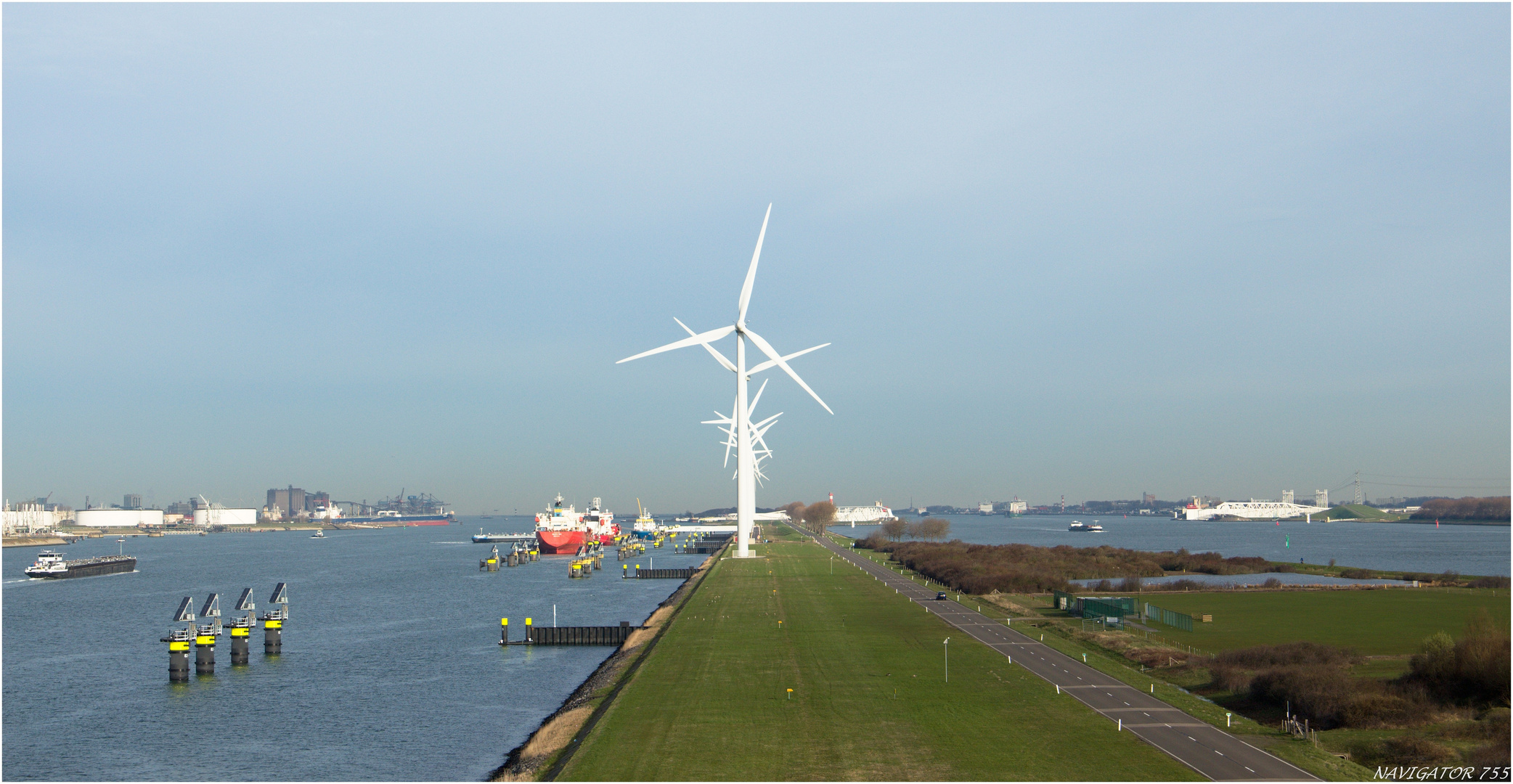 Nordseeweg, Rotterdam / Teilansicht.