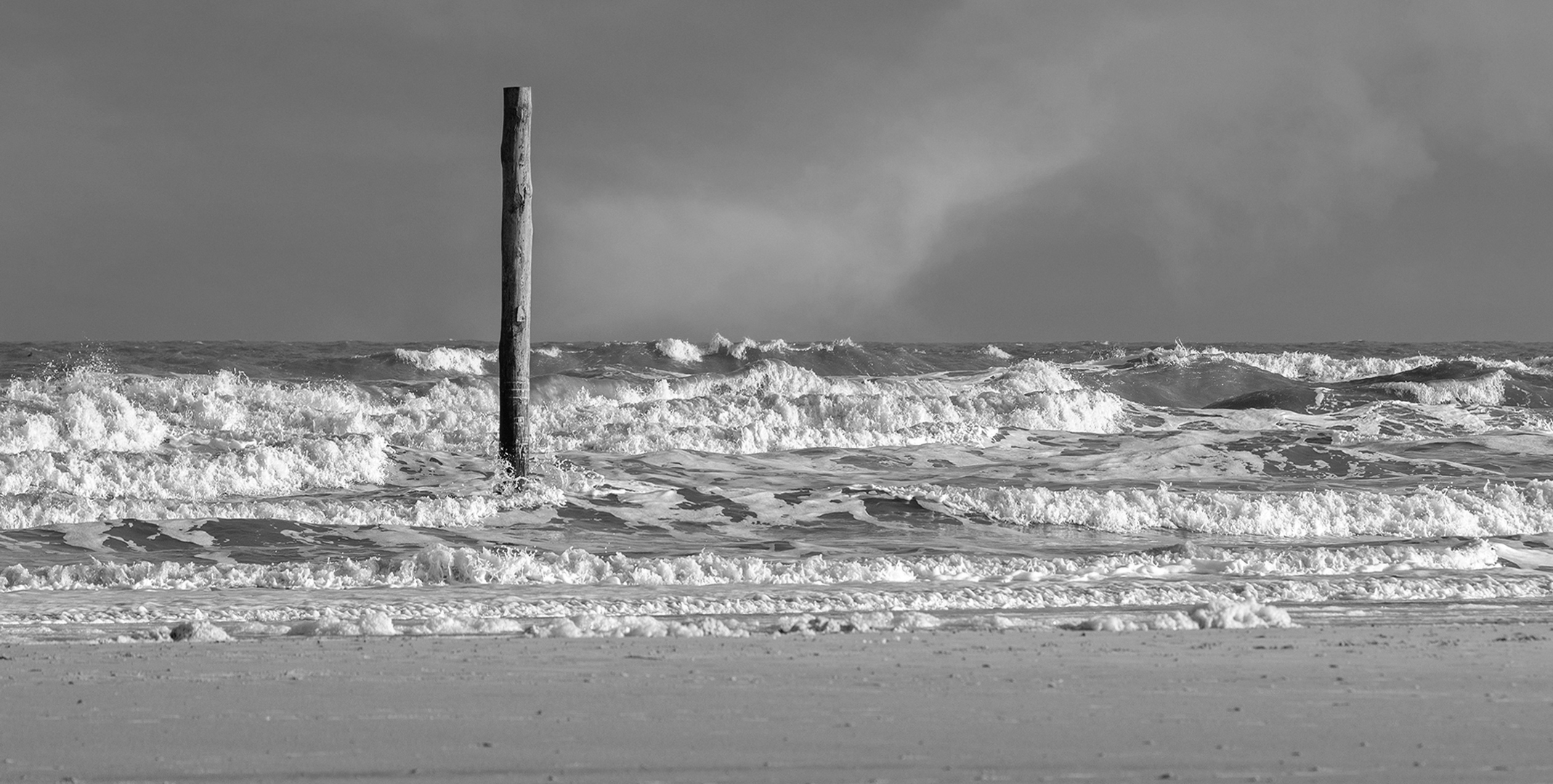 Nordseewellen bei Sankt Peter Ording 