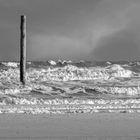 Nordseewellen bei Sankt Peter Ording 