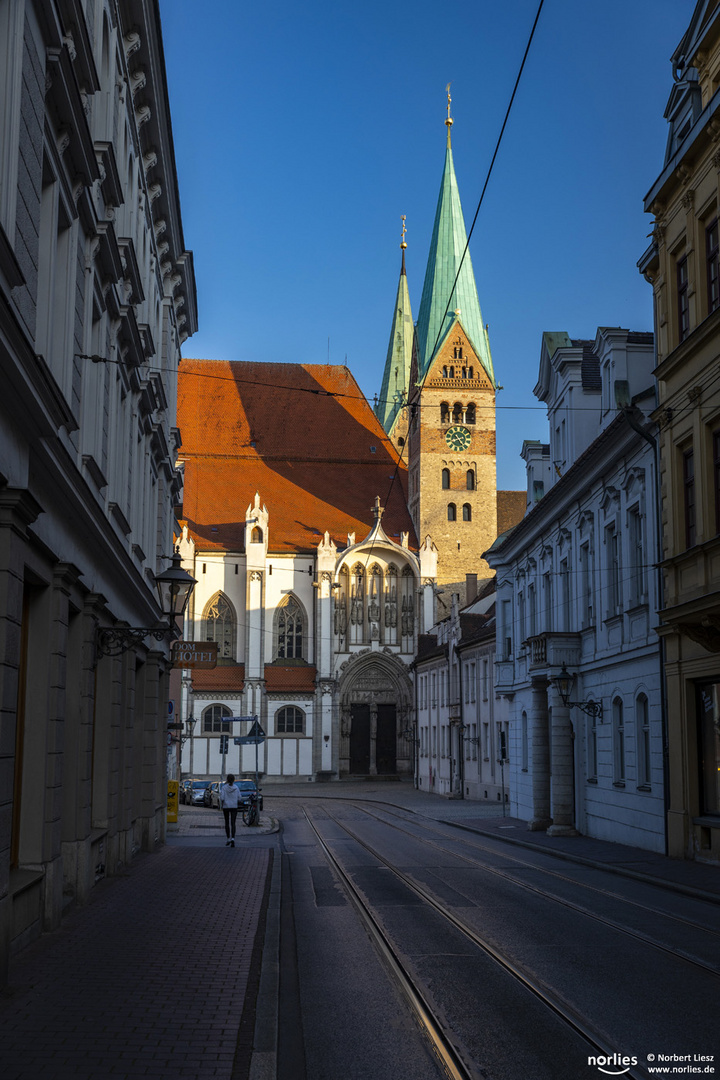 Nordseite Augsburger Dom