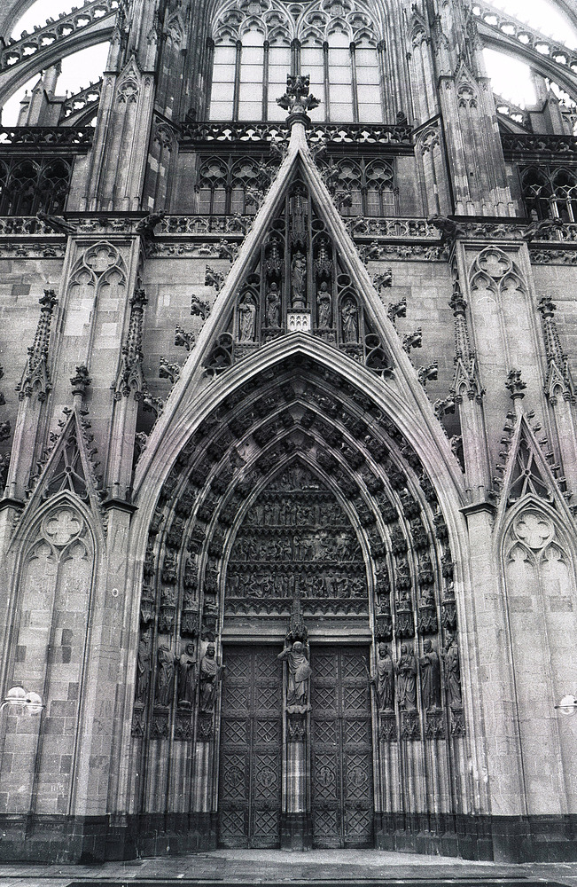 Nordseite Kölner Dom (1986)