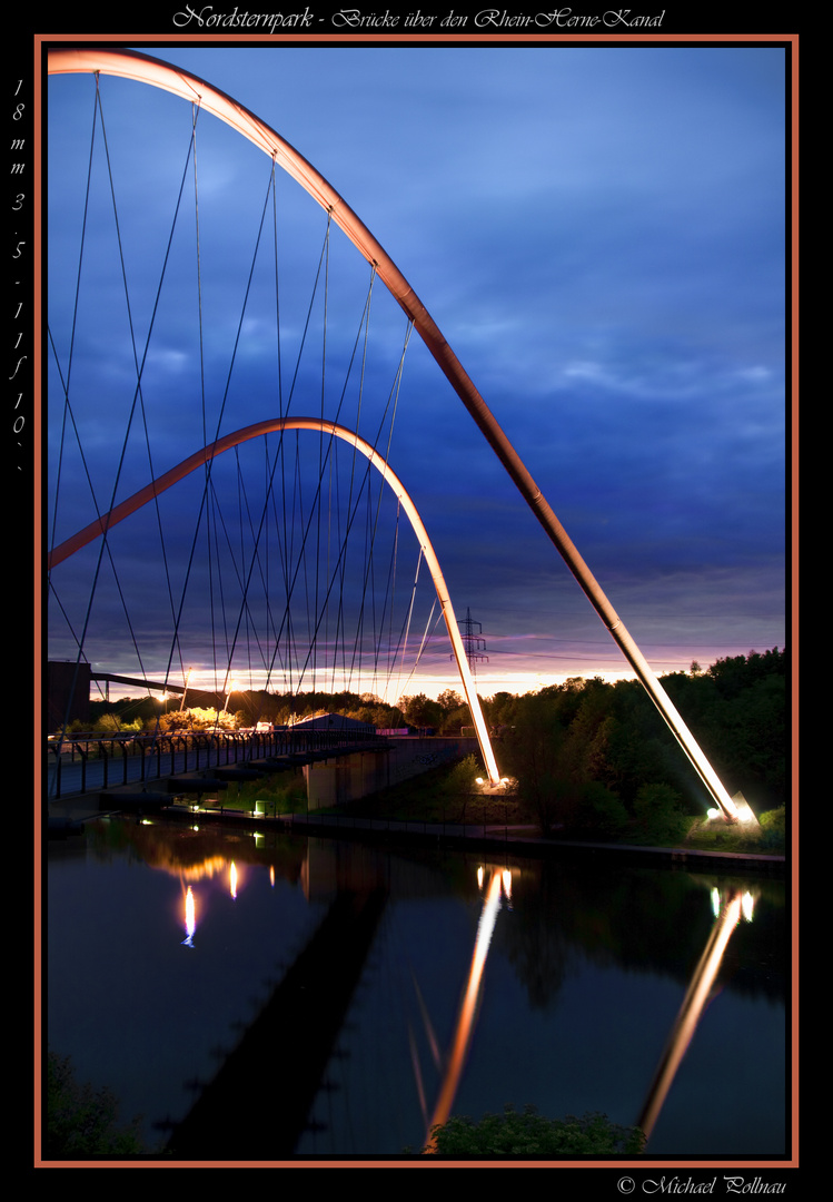 Nordsternpark Brücke Rhein-Herne-Kanal