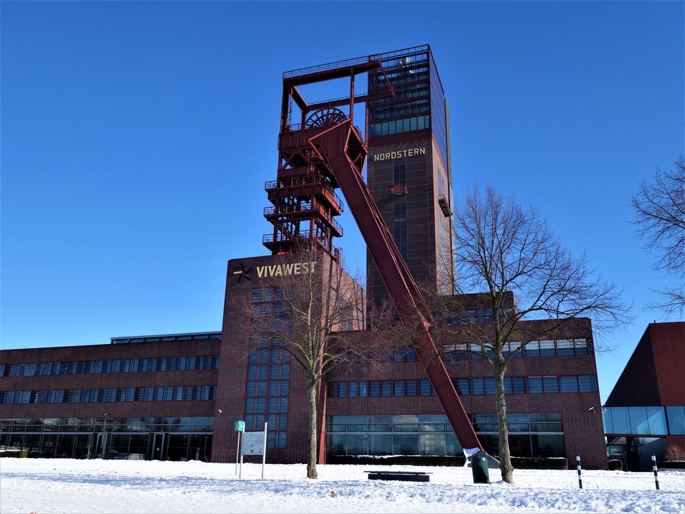 Nordsternpark in Gelsenkichen. Foto vom Februar 2021